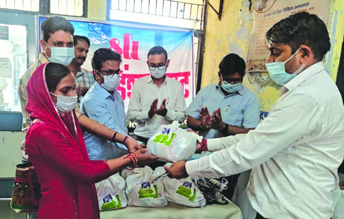 टीबी मरीजों को श्री सीमेंट की सौगात, बांटी गई इम्यूनिटी किट