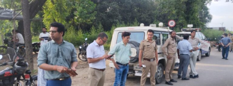 लक्सर में चला बड़ा संयुक्त चेकिंग अभियान: 48 चालान, 11 वाहन सीज