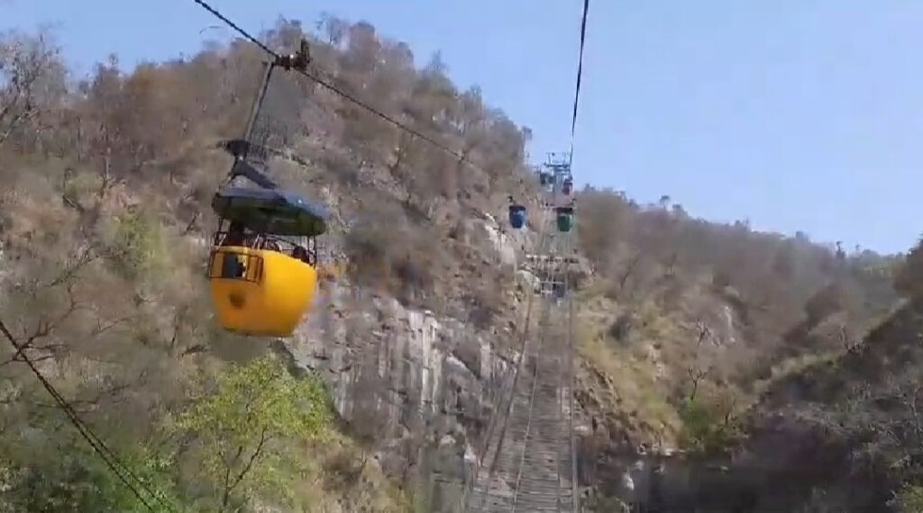 मनसा देवी और चंडी देवी रोपवे मरम्मत के लिए हुए बंद