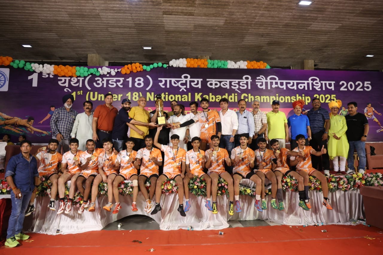 प्रथम राष्ट्रीय युवा कबड्डी चैंपियनशिप 2025 में उत्तराखंड का शानदार प्रदर्शन।