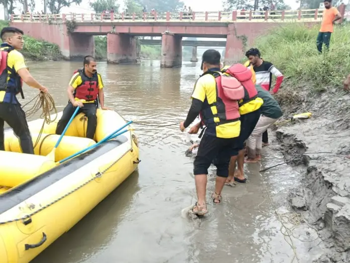 विवाहिता ने नहर में छलांग लगाकर दे दी जान, एसडीआरएफ ने बरामद किया शव