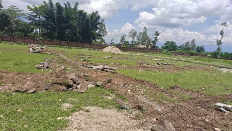 अवैध प्लॉटिंग पर एमडीडीए की सख्त कार्रवाई, दो स्थानों पर ध्वस्तीकरण