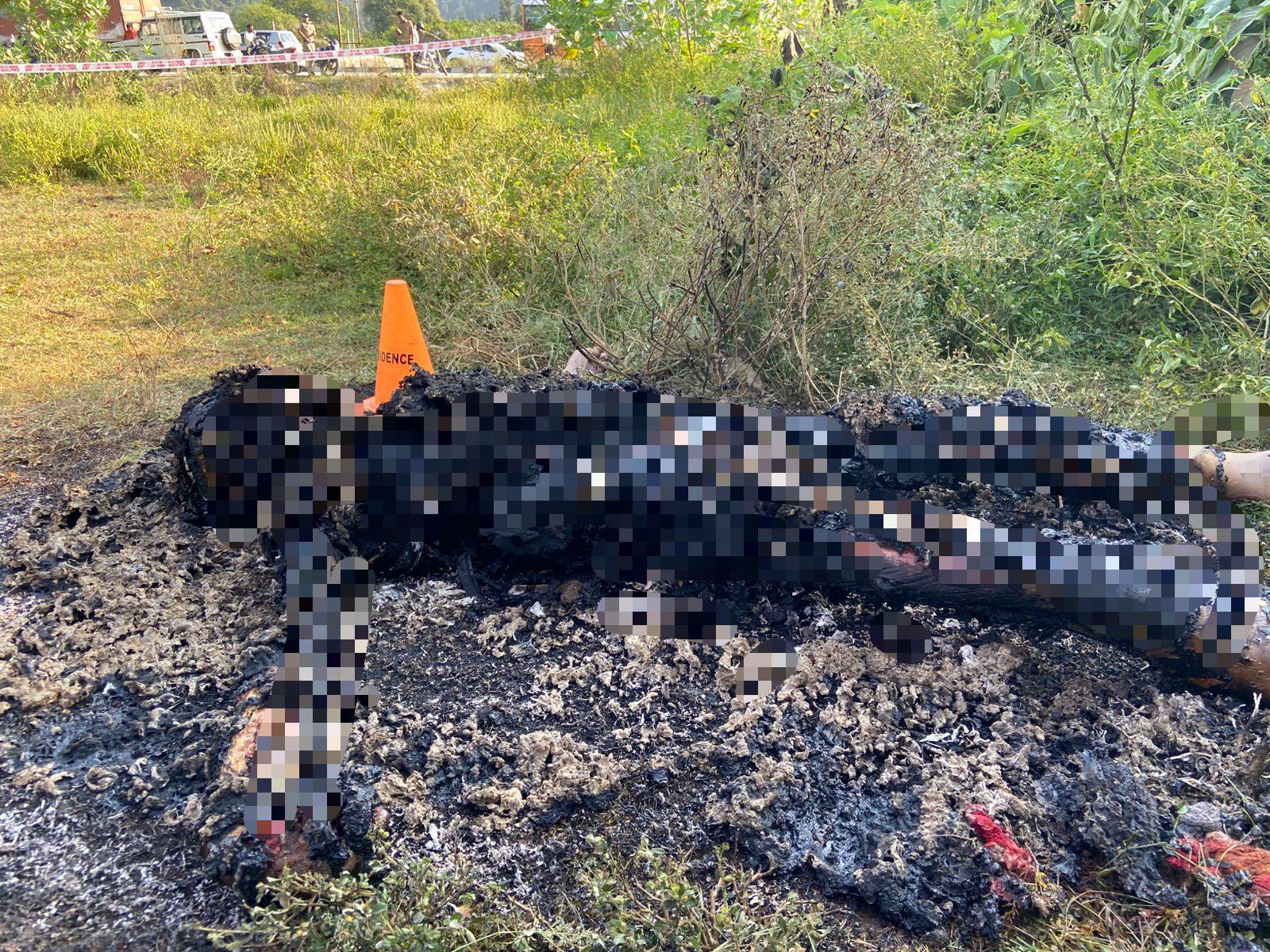 उत्तराखंड- यहाँ मिला महिला का अधजला शव, इलाके में मची अफरा-तफरी, शिनाख्त जारी