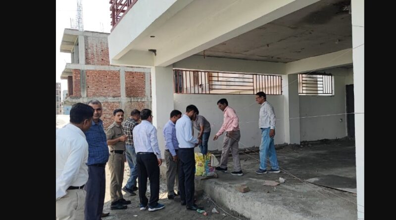 ऋषिकेश में एम.डी.डी.ए. की बड़ी कार्रवाई, आधा दर्जन से अधिक अवैध निर्माण सील