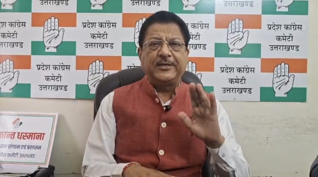 प्रधानमंत्री कर रहे ऑपरेशन सिंदूर का राजनीतीकरण सूर्यकांत धस्माना